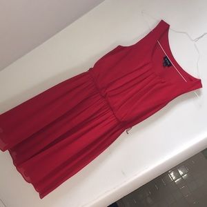 Red dress